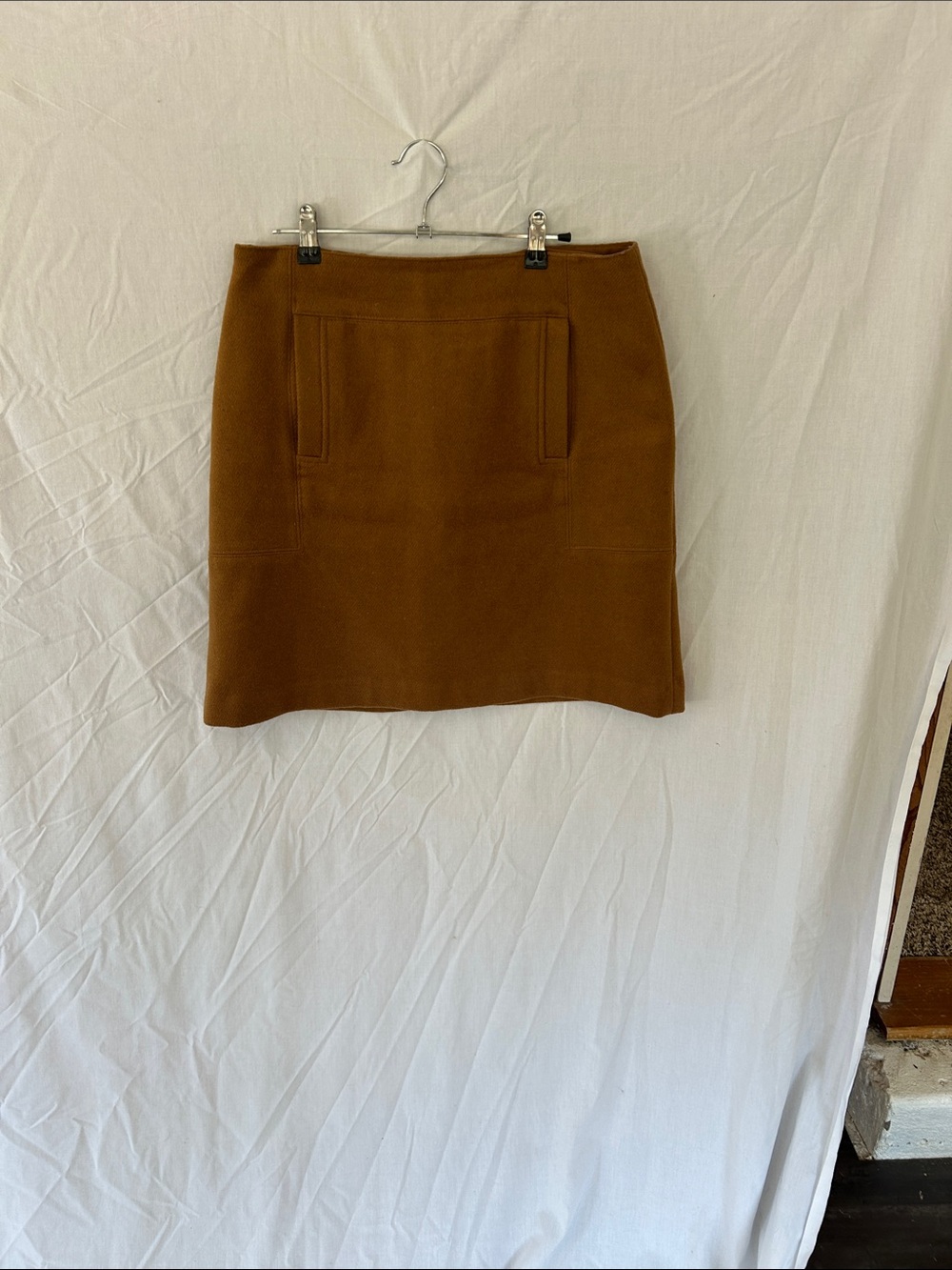LOFT Camel Brown Pencil Skirt